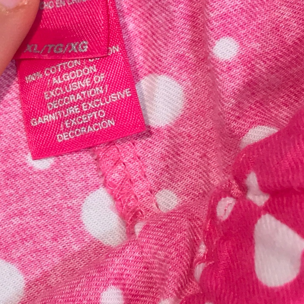 ❤️Victoria’s Secret Hot Pink Polka Dot Pajama Set - Picture 7 of 7